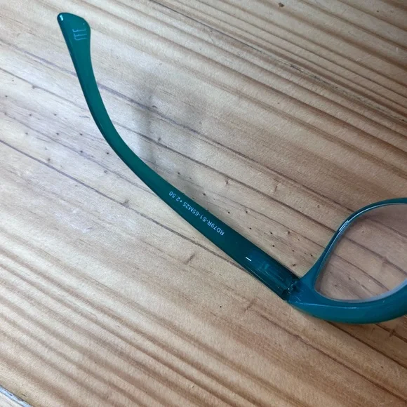 Rae Dunn Green Women's Glass Frames | Thick | Chunky | Trendy - Picture 9 of 11
